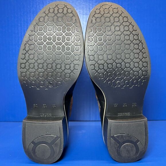 Kate Spade Womens Sedgwick Black Leopard Print Rain Boots 6/7 - Picture 10 of 11